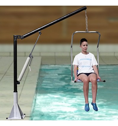 Lève personne hydraulique de piscine