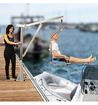 Seilwindenbetriebener Poollift